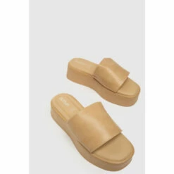 Schuh Natural Tatiana Chunky Mules -Schuh Shop unnamed file 891