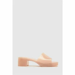 Schuh Pink Snoh Jelly Heel Shoes