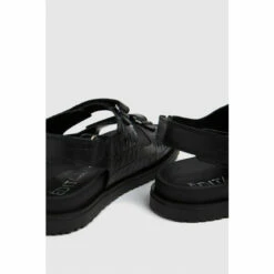 Schuh The Edit By Schuh Precious Croc Leather Sandals -Schuh Shop unnamed file 903