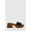 Schuh Black Tanika Suede Mule Clogs -Schuh Shop unnamed file 910