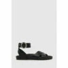 Schuh Tokyo Black Footbed Sandals -Schuh Shop unnamed file 920
