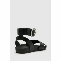 Schuh Tokyo Black Footbed Sandals -Schuh Shop unnamed file 922