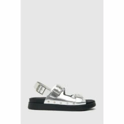 Schuh Silver Talis Leather Footbed Shoes