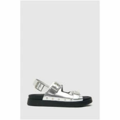 Schuh Silver Talis Leather Footbed Shoes -Schuh Shop unnamed file 947