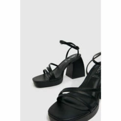 Schuh Black Swae Chunky Platform Heels -Schuh Shop unnamed file 962