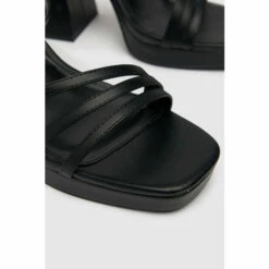 Schuh Black Swae Chunky Platform Heels -Schuh Shop unnamed file 963