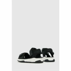 Schuh Black Lean Sporty Sandals -Schuh Shop unnamed file 989