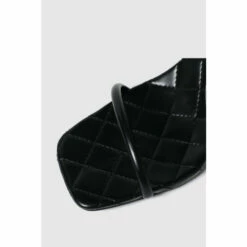 Schuh Shea Two Part Black Sandals -Schuh Shop unnamed file 999